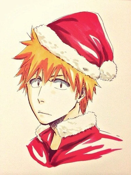 Christmas Ichigo PFP 1