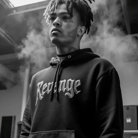 XXXTentacion Black and White PFP 4