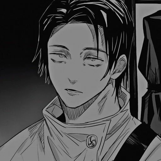 Yuta Okkotsu Pfp Black And White 2