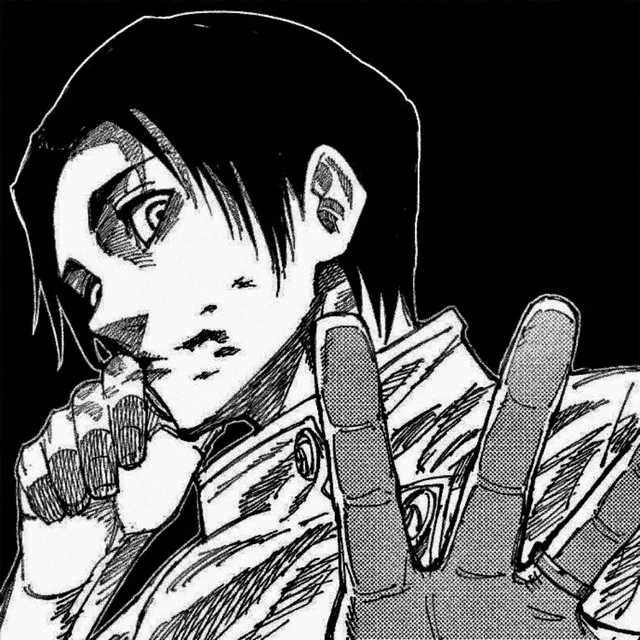 Yuta Okkotsu Pfp Black And White 3